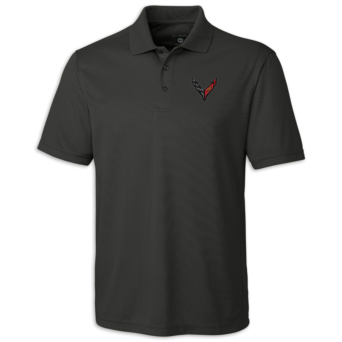 Crossed Flags Performance Polo - Titan