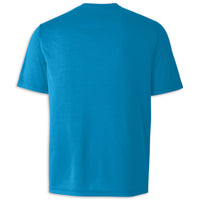 C8 Performance Tee - Ocean Blue - Back