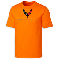 C8 Performance Tee - Orange