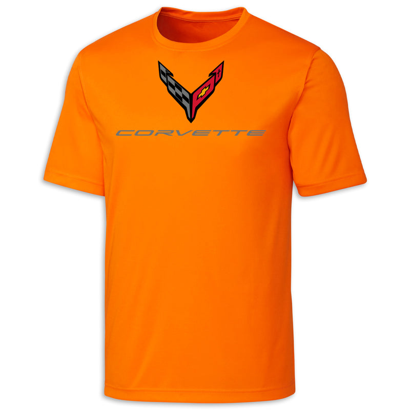 C8 Performance Tee - Orange