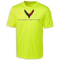 C8 Performance Tee - Hi Vis Yellow