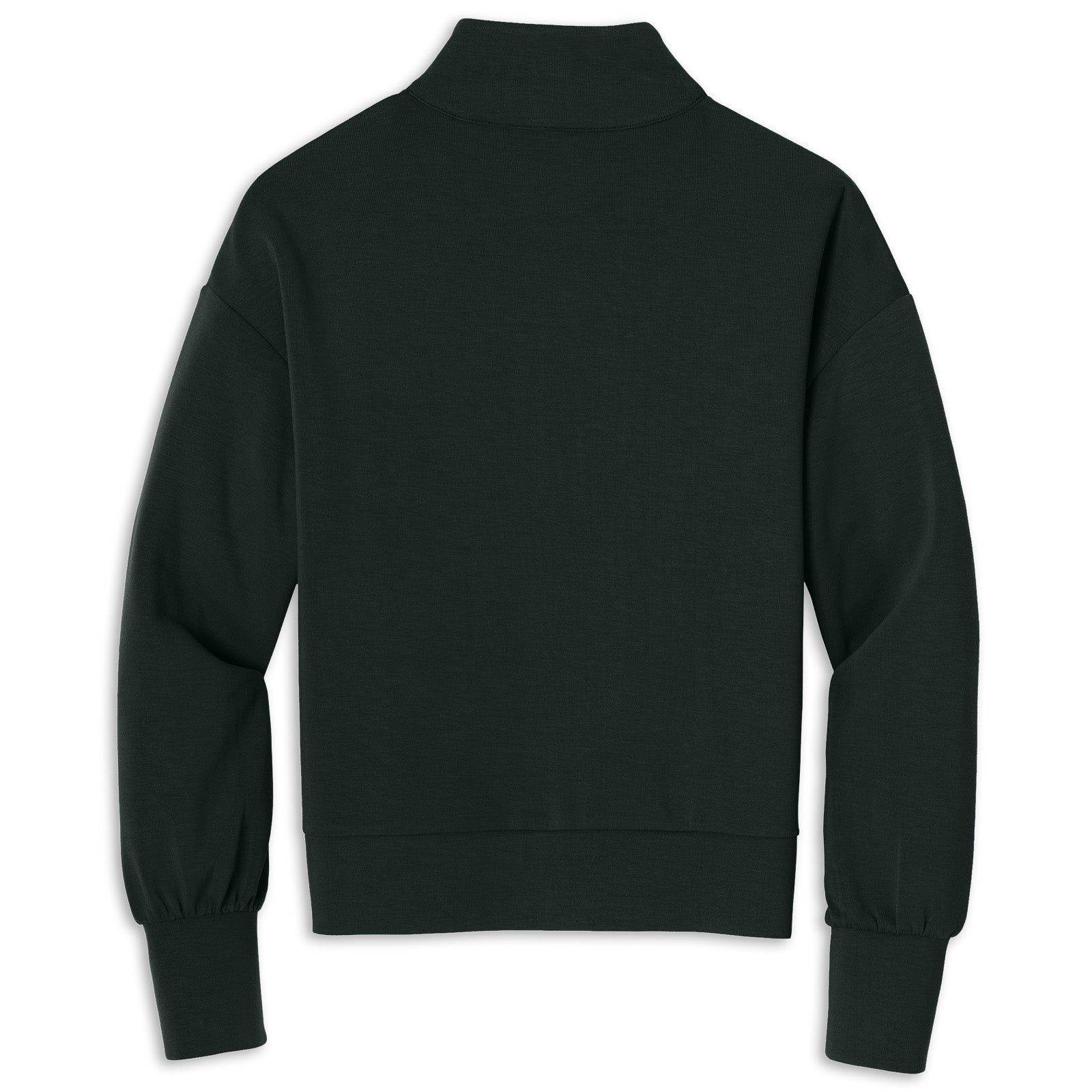 Corvette Ladies Quarter-Zip | Black - Back