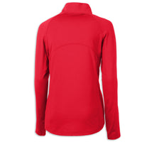 C8 Crossed Flags Half-Zip - Red - Back