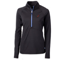 C8 Crossed Flags Half-Zip - Black/Tour Blue