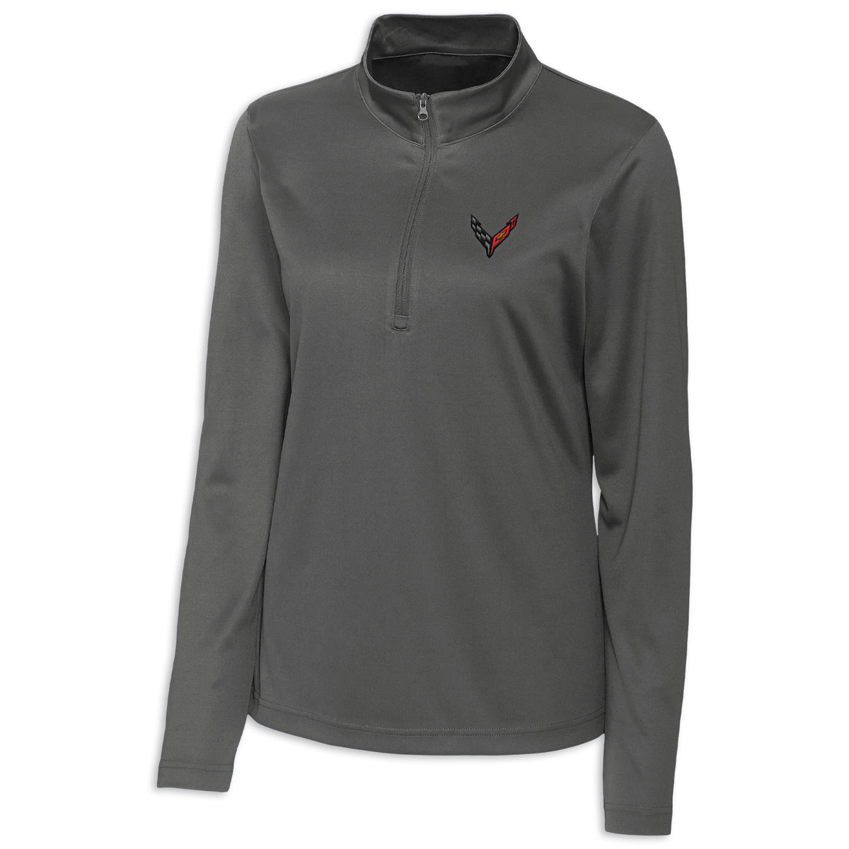 C8 Performance Ladies Half-Zip - Pure Slate