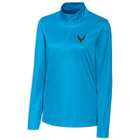 C8 Performance Ladies Half-Zip - Ocean Blue