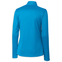 C8 Performance Ladies Half-Zip - Ocean Blue - Back