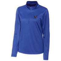 C8 Performance Ladies Half-Zip - Tour Blue