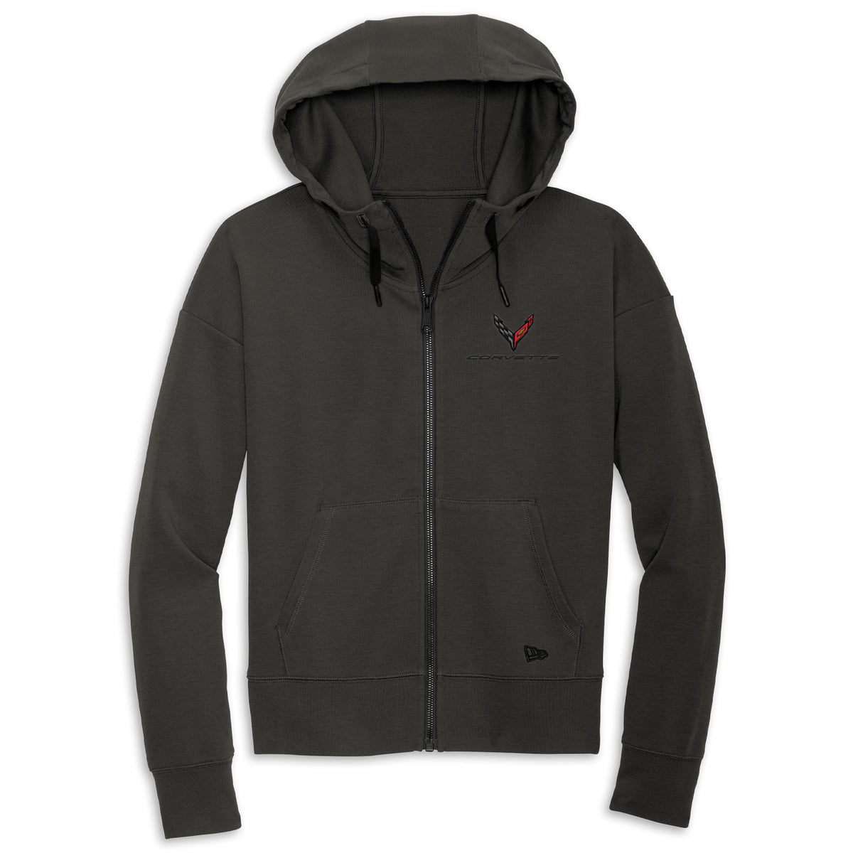C8 Ladies Full-Zip Hoodie - Graphite