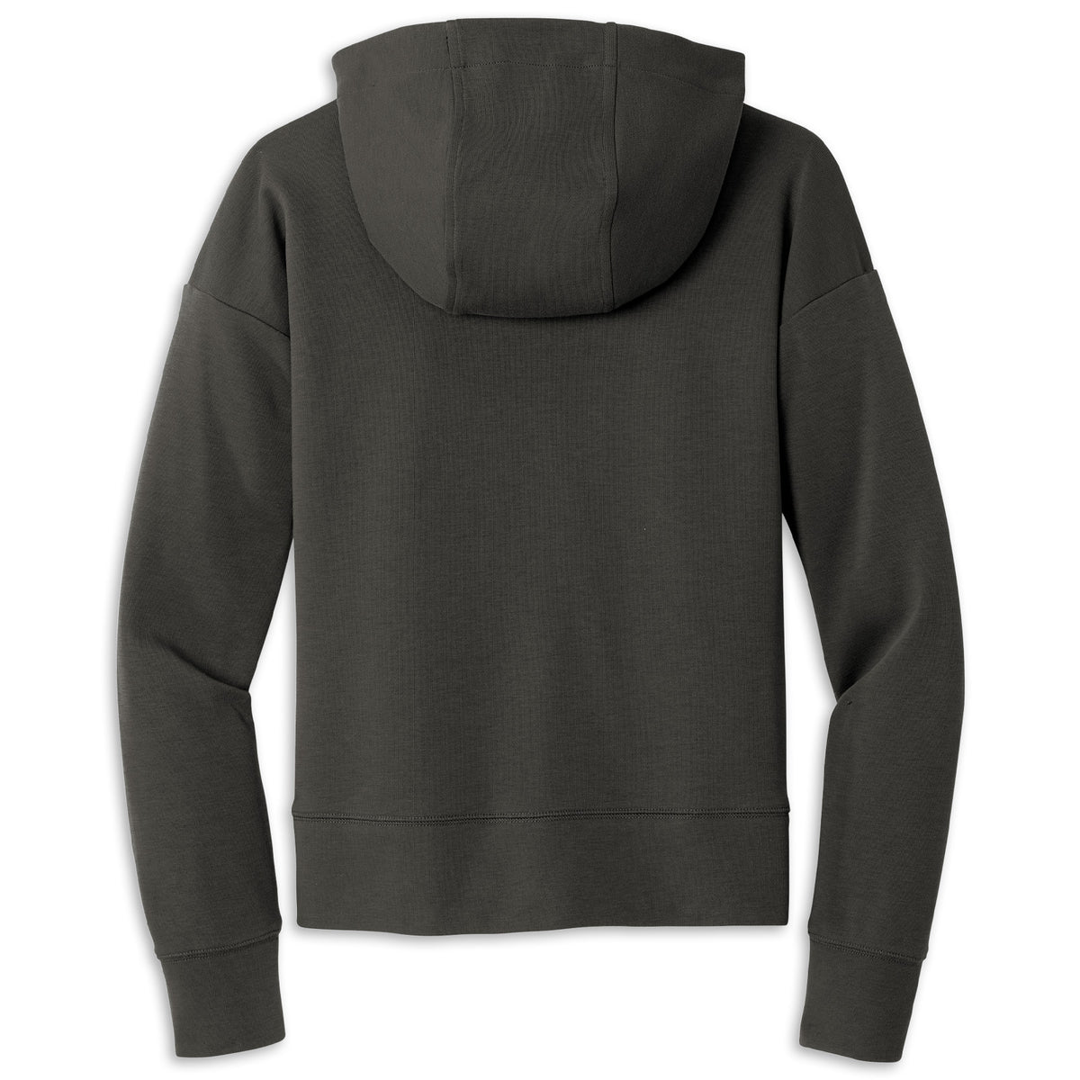 C8 Ladies Full-Zip Hoodie - Graphite - Back