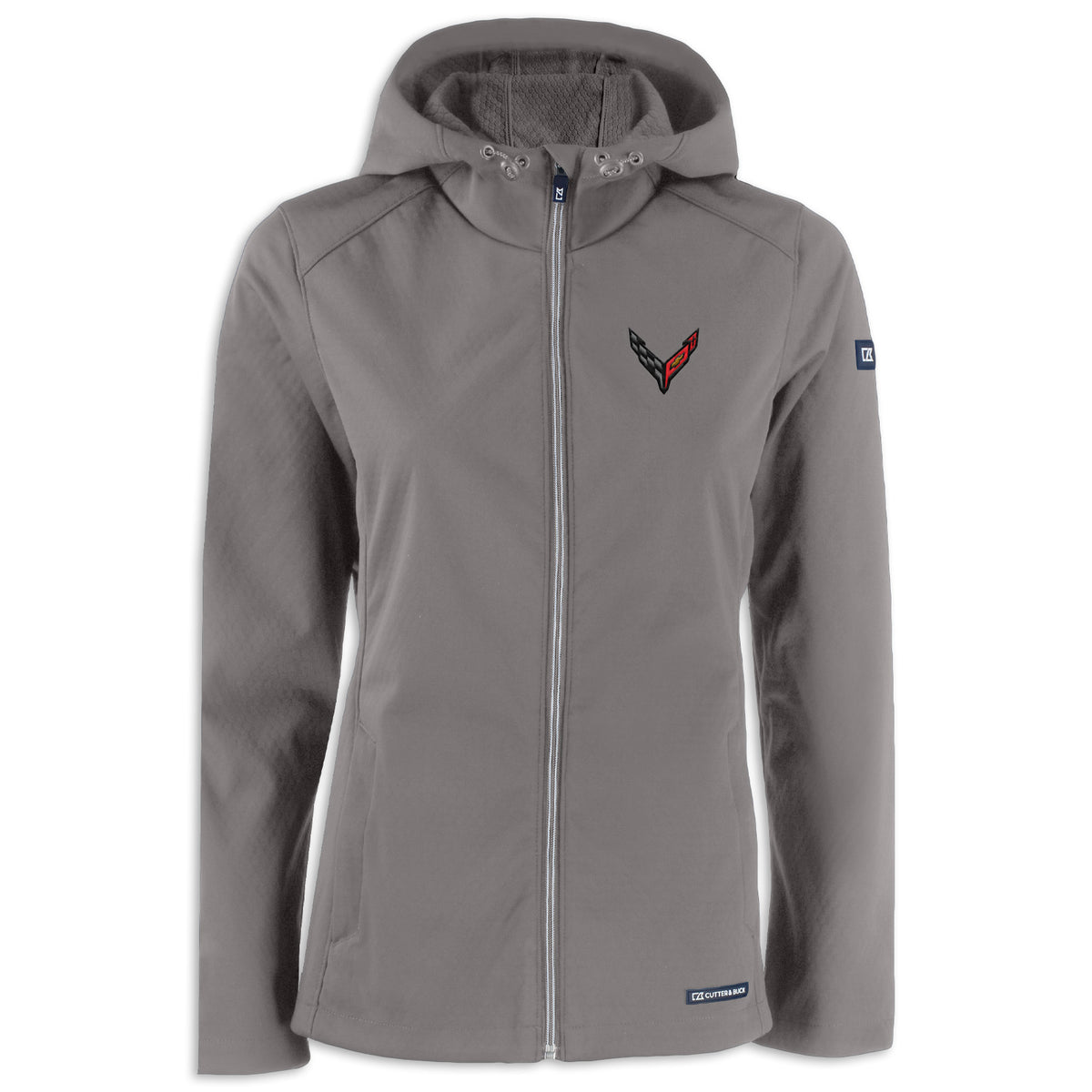 C8 Ladies Full-Zip Jacket - Elemental Gray