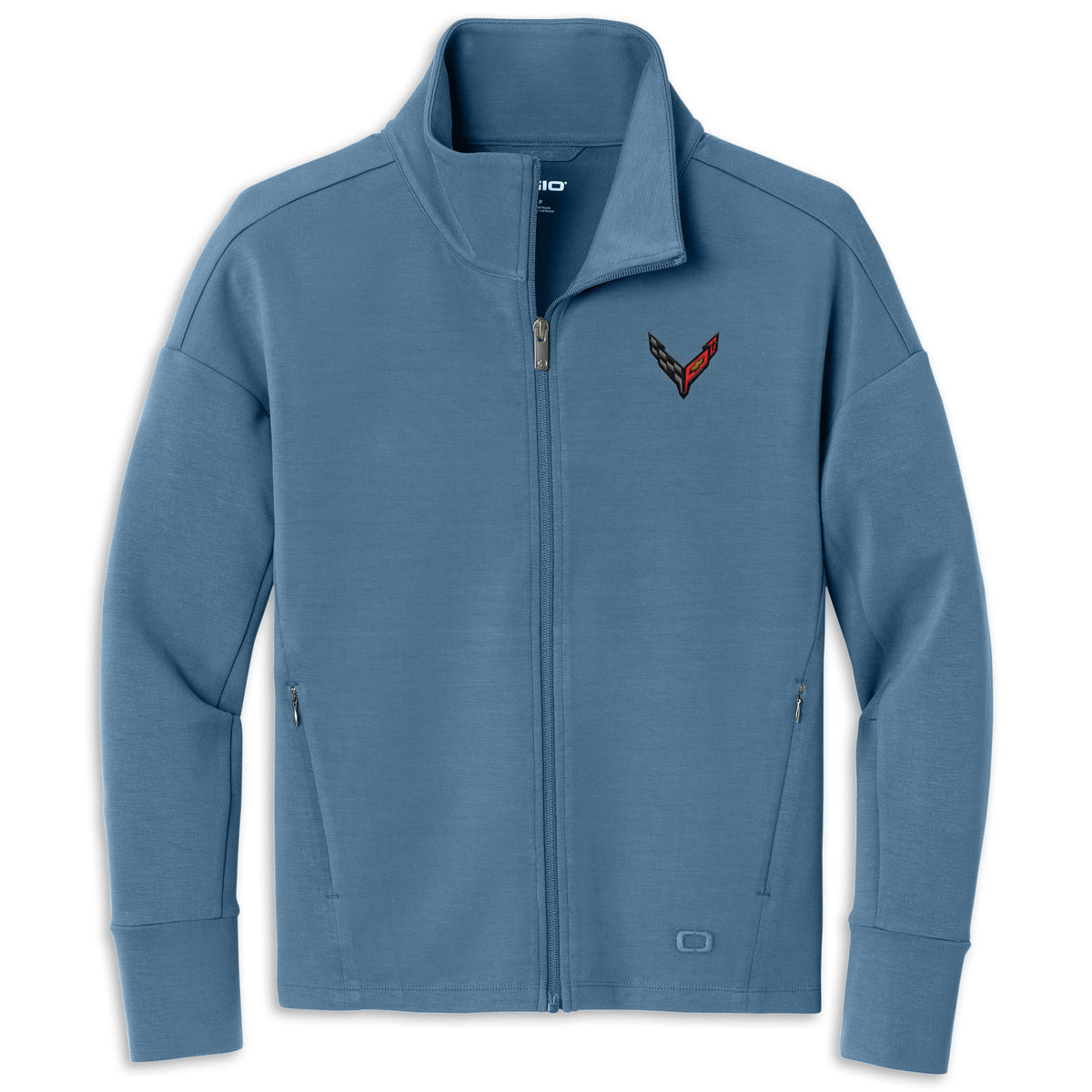 C8 Ladies Ogio Full-Zip - Blue Mist