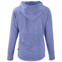C8 Ladies Hooded Pullover - Tour Blue Heather - Back