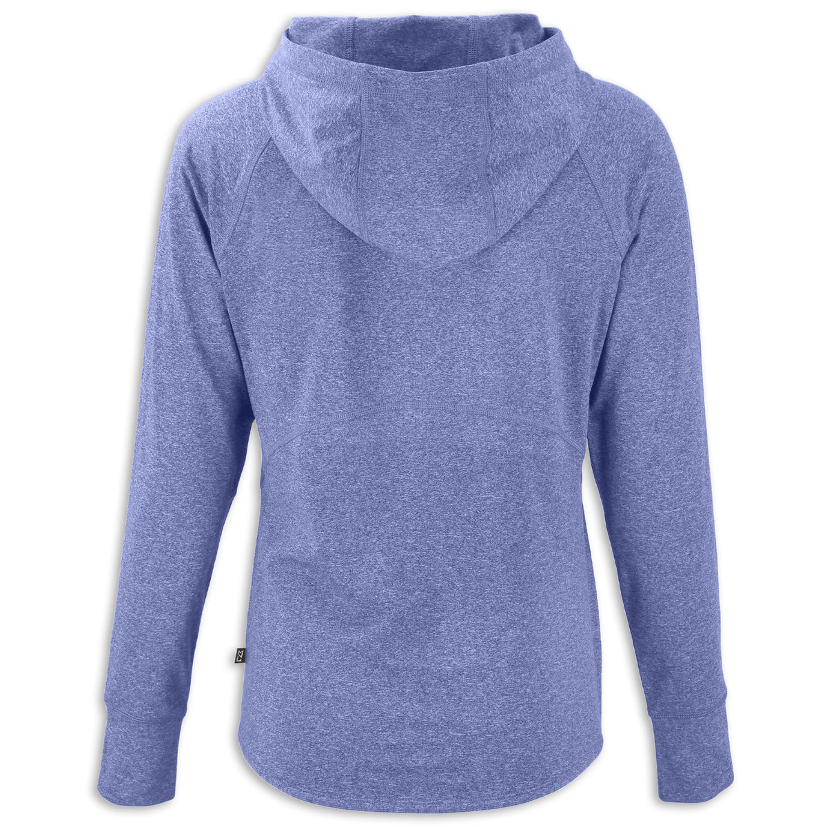 C8 Ladies Hooded Pullover - Tour Blue Heather - Back