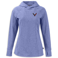 C8 Ladies Hooded Pullover - Tour Blue Heather