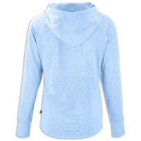 C8 Ladies Hooded Pullover - Atlas Heather - Back