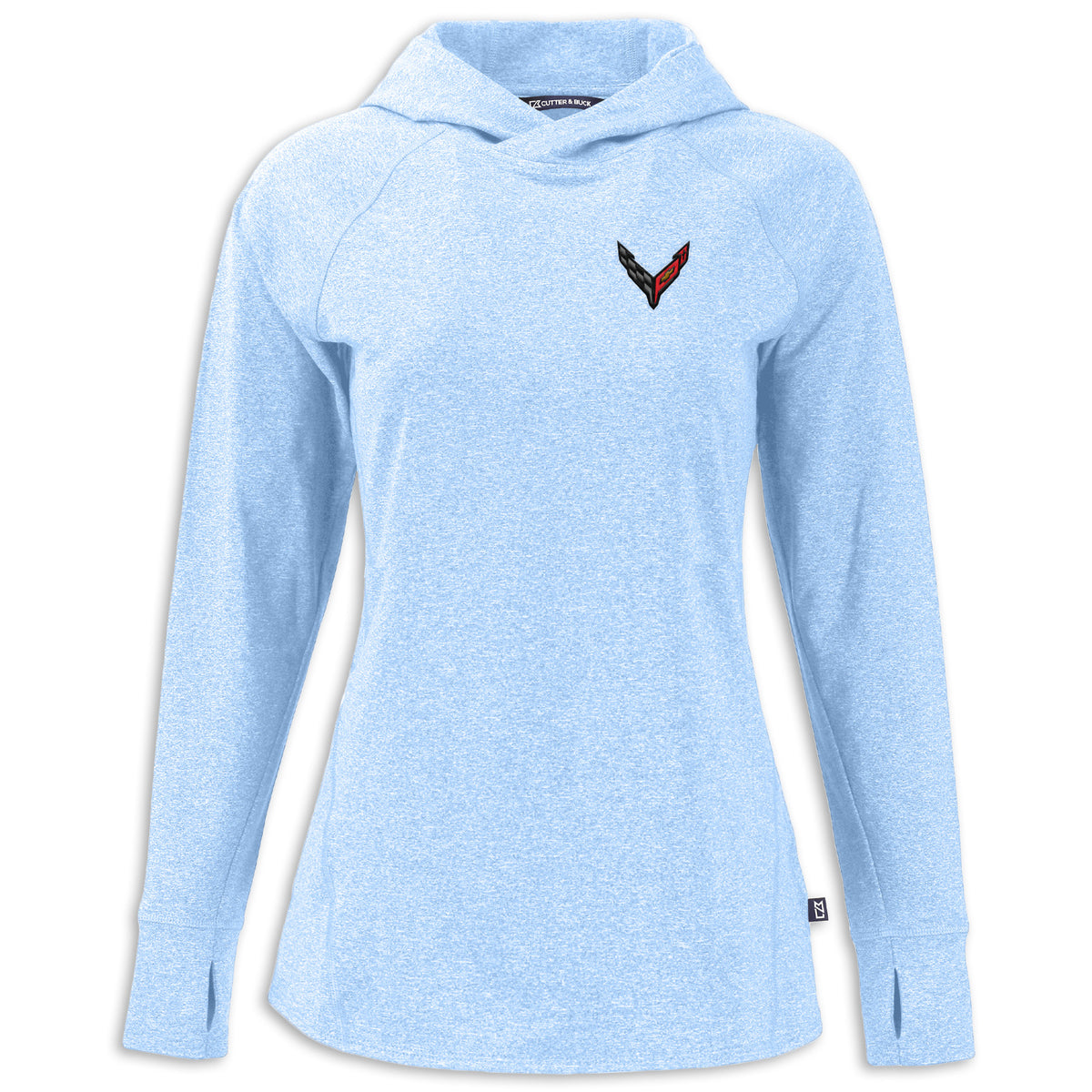 C8 Ladies Hooded Pullover - Atlas Heather