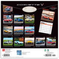 2027 Corvette 16-Month Calendar