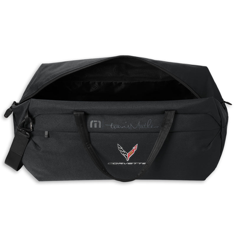 Corvette TravisMathew Duffel Bag - Open