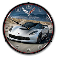 C8 Corvette Convertible in White