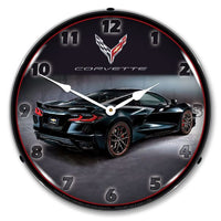 C8 Corvette in Black