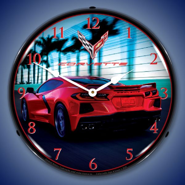 LED On - C8 Corvette Competitor View