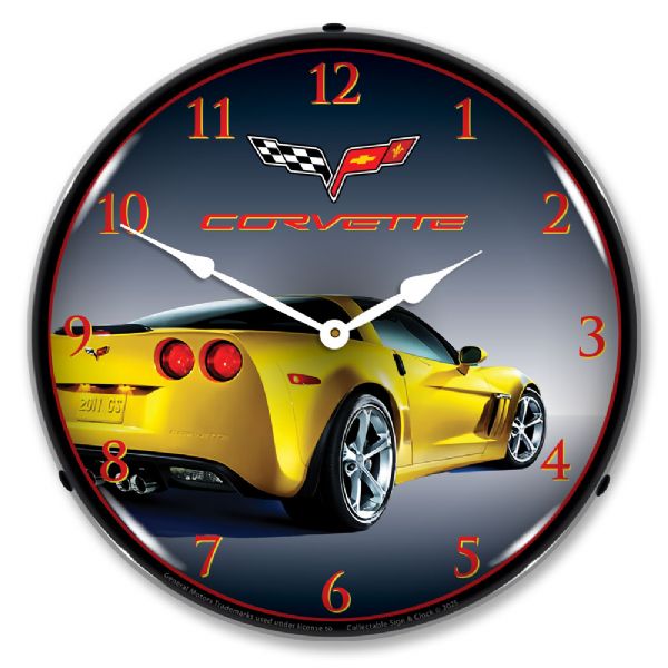 C6 Corvette Grand Sport Yellow