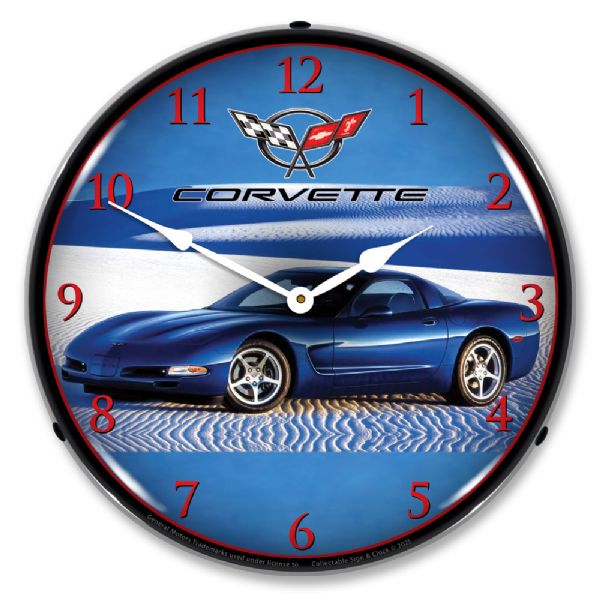 C5 Corvette in Blue