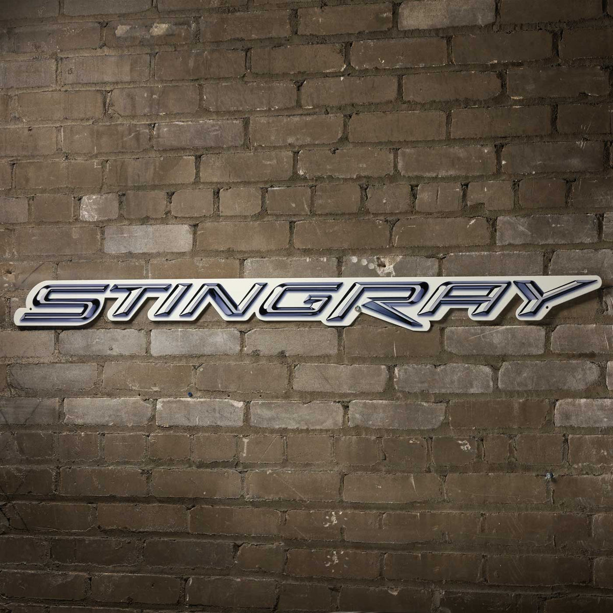 Stingray Script Steel Sign | 18