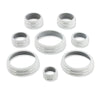 C7 Color-Matched Interior Knob Cover Kit - Arctic White