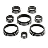 C7 Color-Matched Interior Knob Cover Kit - Black