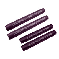 C7 Hood & Trunk Shock Cover Kit - Corvette Signature - Black Rose