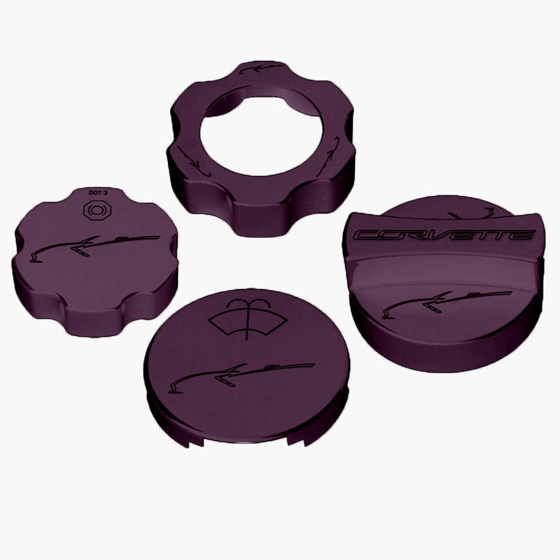 C7 Under Hood Cap Cover Kit - Stingray Gesture