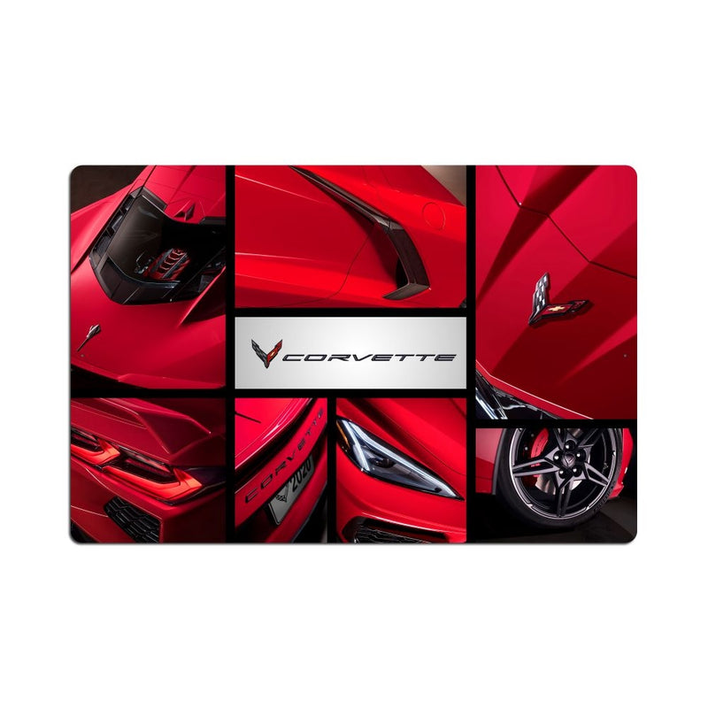 C8 Corvette Collage | Metal Print