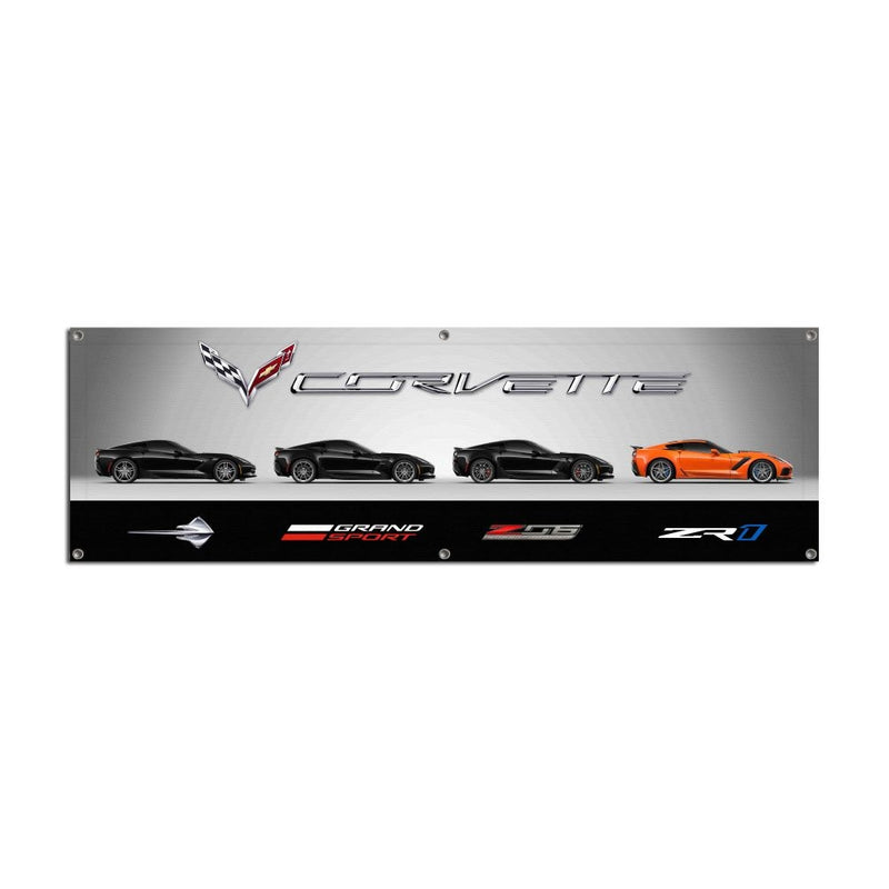 Corvette Models | Metal Print